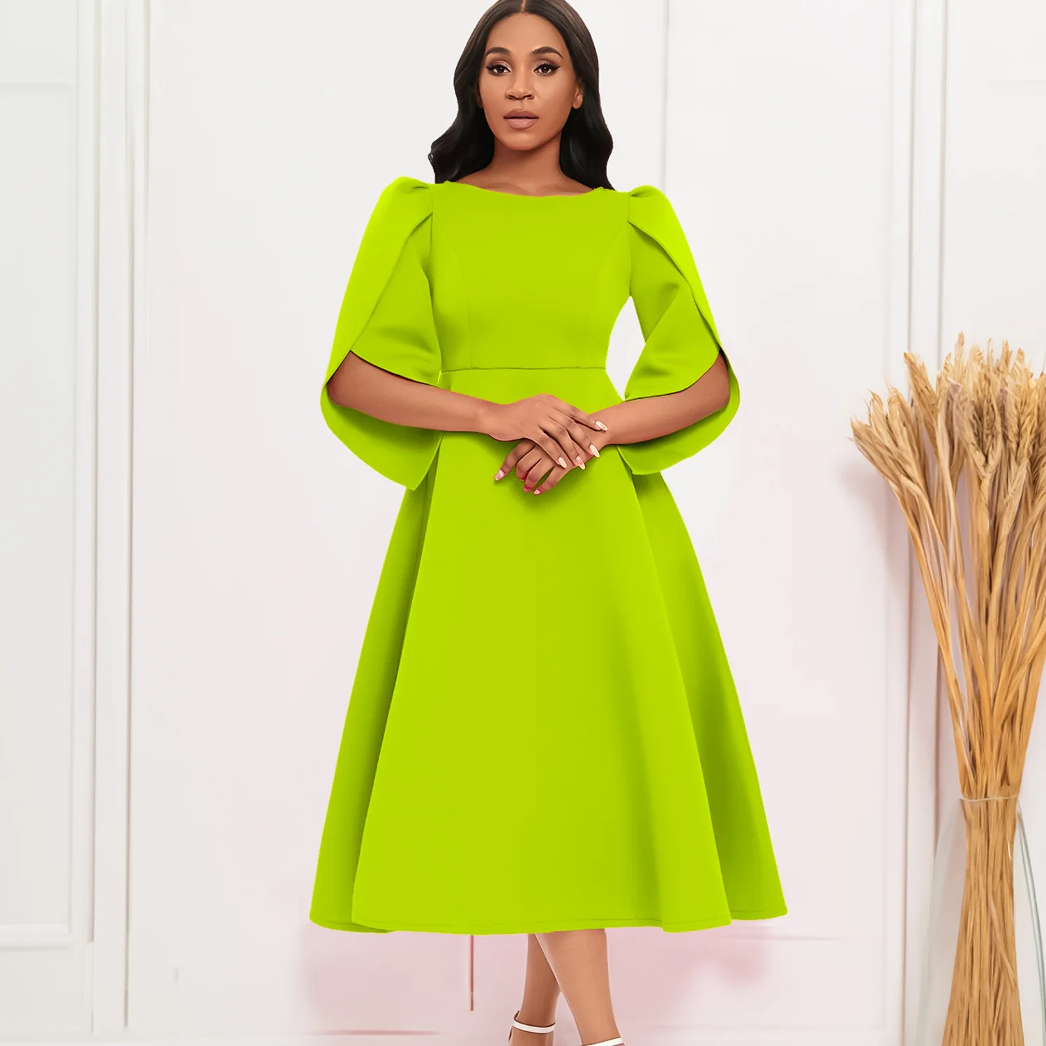 Summer Fashion 3XL Party Dress Elegant Plus Size Evening Dress