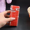 Boîte à fumée strass 20-rouge