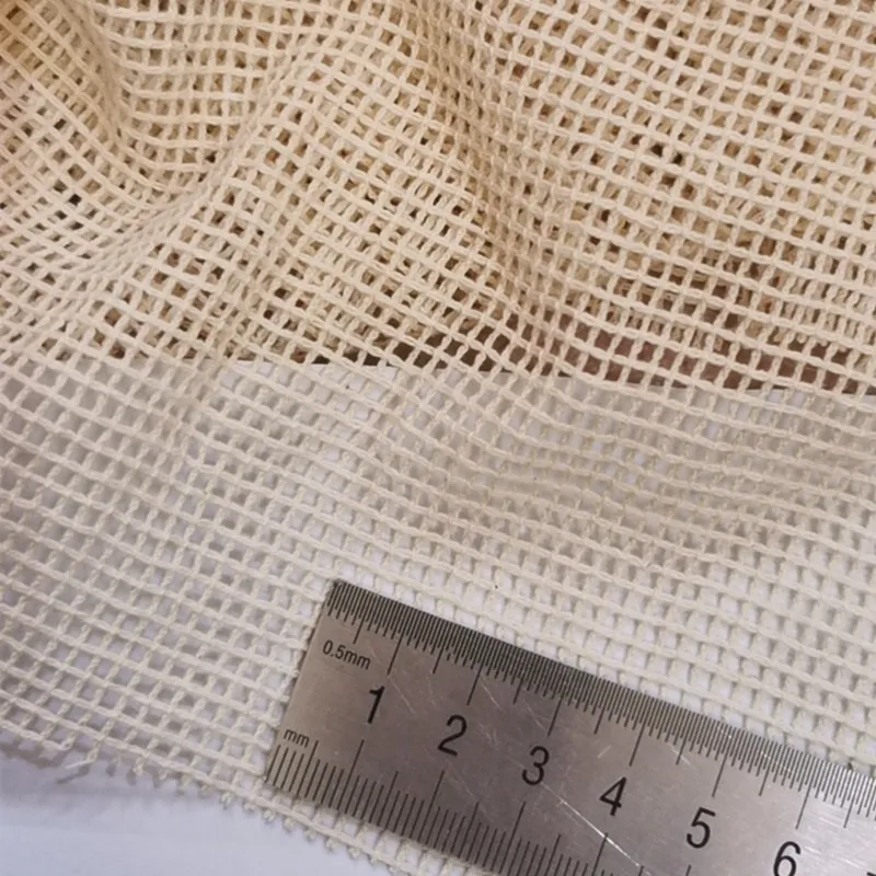 Cotton Netting Mesh Fabric Wholesale for Rug Backing