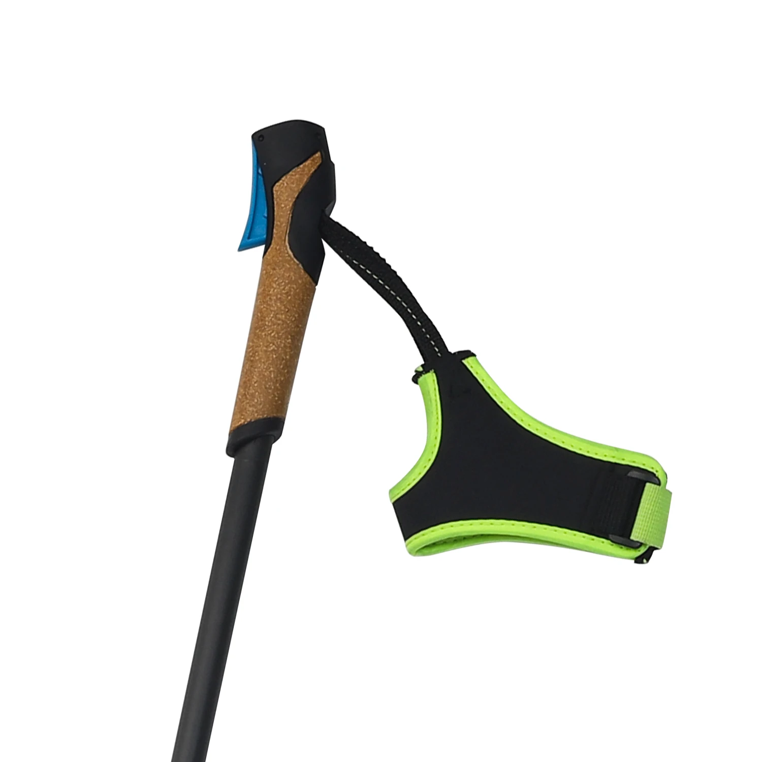 Custom Logo Nordic XC Cross CountryCarbon Ski Poles Grip Handle 100% Carbon Light Weight Cork and Rubber Cock
