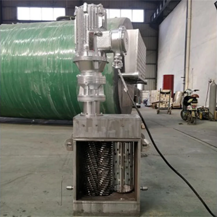 Измельчитель сточных вод нашей фабрики это низкоскоростная подводная Двухвалковая шлифовальная