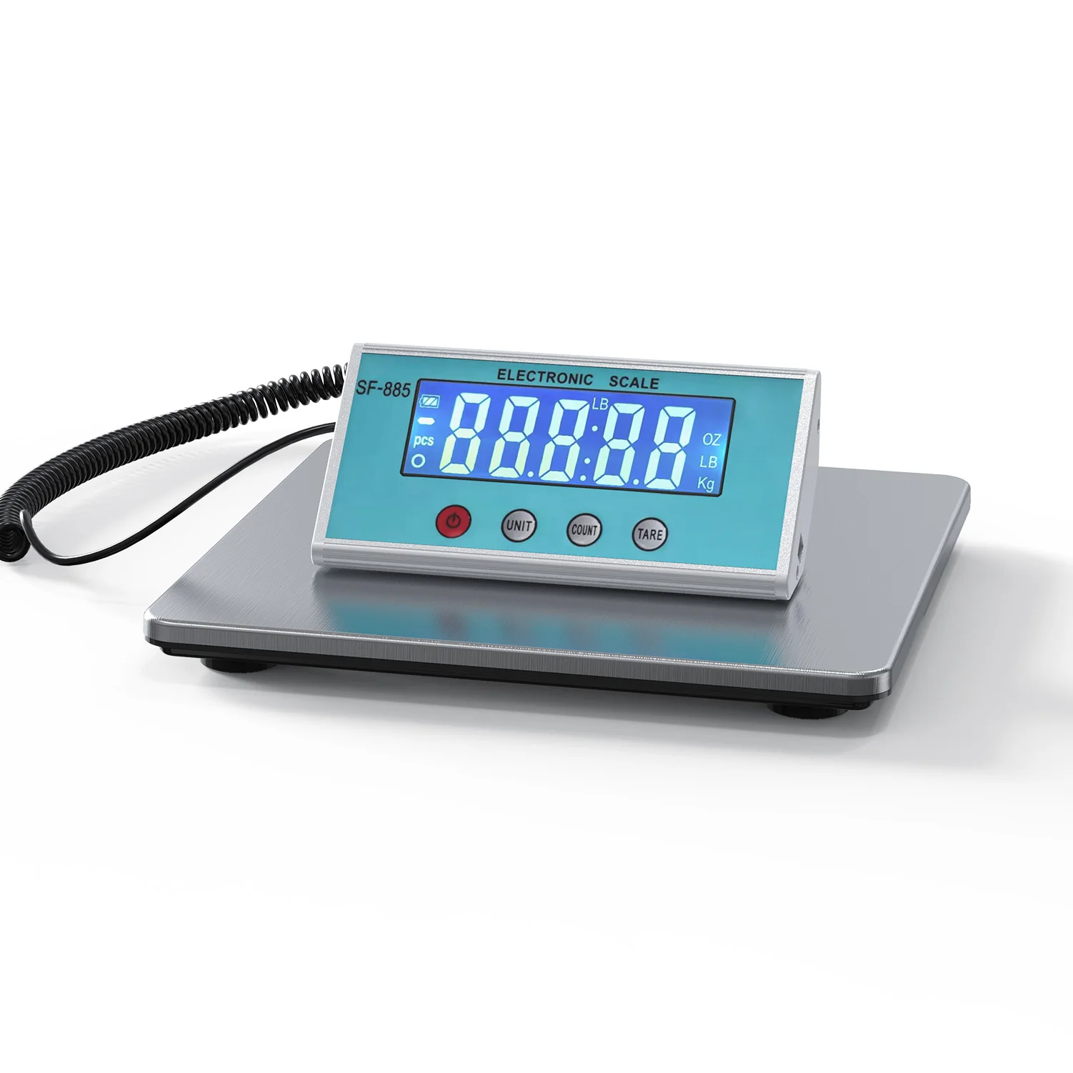 SF-885 Digital Shipping Scale - 200kg Capacity Platform Scale with