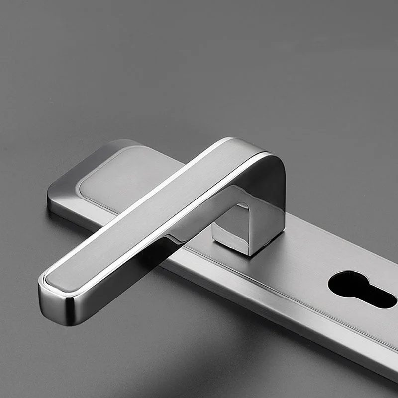 Modern Design Factory Supply Three-Color Simple Door Lock Integrated Universal Indoor Household Door Lever Fashionable & Stylish