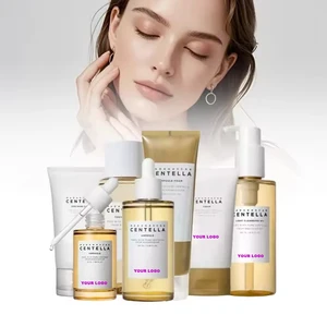 Hydrating Skin Care Set with Vitamin E & Centella Asiatica Deep Repair & Soothing Antioxidant Night Routine for Sensitive Skin