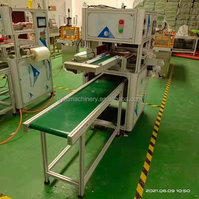 Automatic Packing Machine Soap Pleat Wrapping Machine Stretch Film Shrink Packaging Machine in Wrap Bag Round Bar Air Pressure