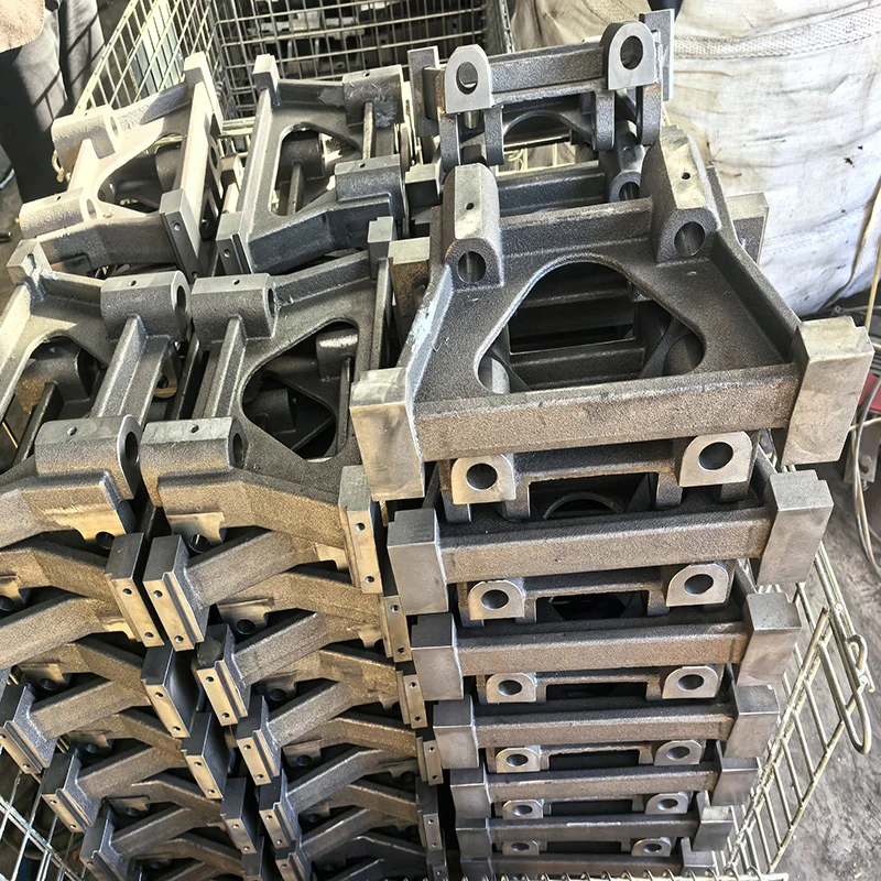 China Factory Custom Ductile Cast Iron Parts Qt500 High Quality Casting Services