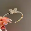 17 bracciale-oro-farfalla-placcatura in vero oro