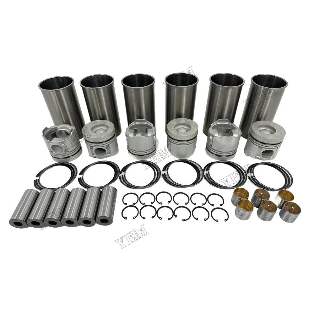 Cylinder Liner Kit Compatible for Doosan / for Develon DB58 Industrial Engine Parts 4