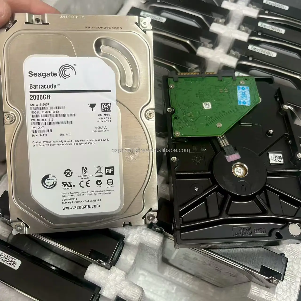 Wholesale Price 3.5 Used Internal Hard Drive 1TB 2TB HDD