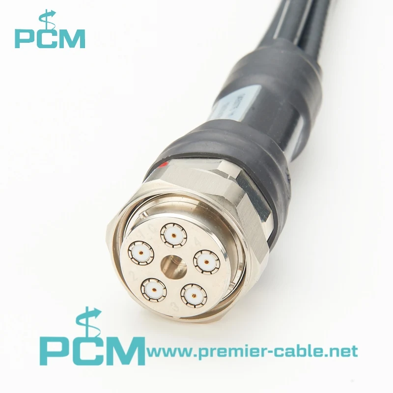 Cluster Jumper Cable Multi Coax Connector RF Cable supplier