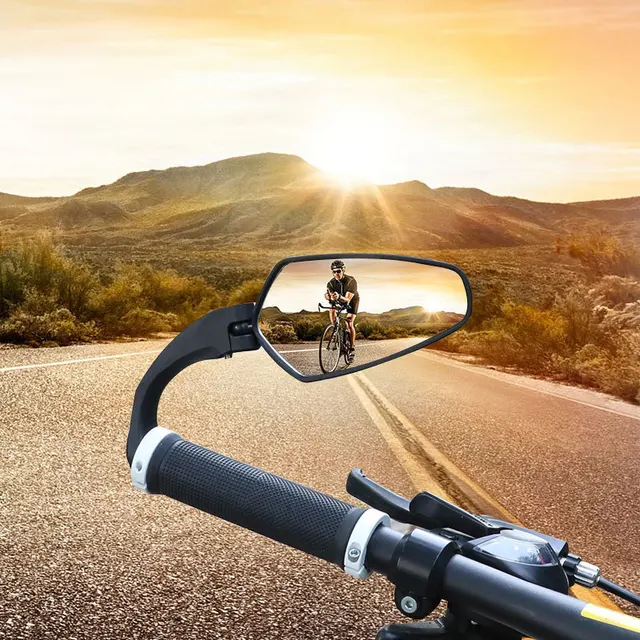 New Arrival Rotatable Safe Rearview Bike Mirror Lengthen Side Mirror MTB Bike Bicycle Mirror