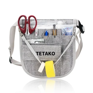 Multi-Pocket Utility Medical Nursing Waist Bag Organizer Pouch Nurse Fanny Pack Belt