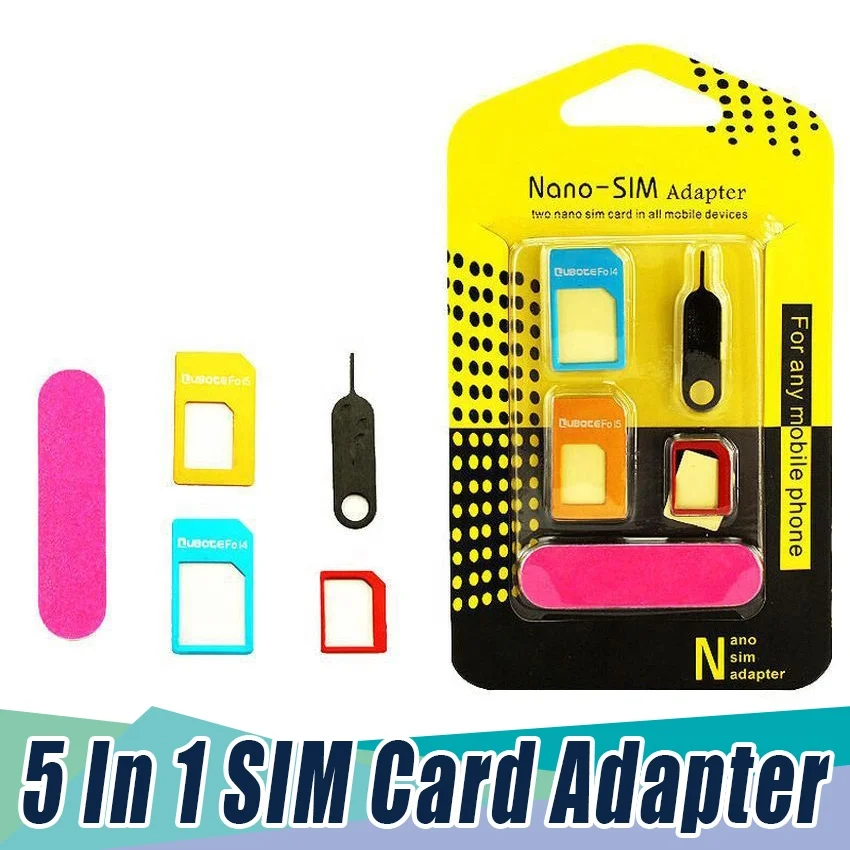 Kit De 3 Adaptateurs Pour Carte SIM – Nano, Micro Et Standard