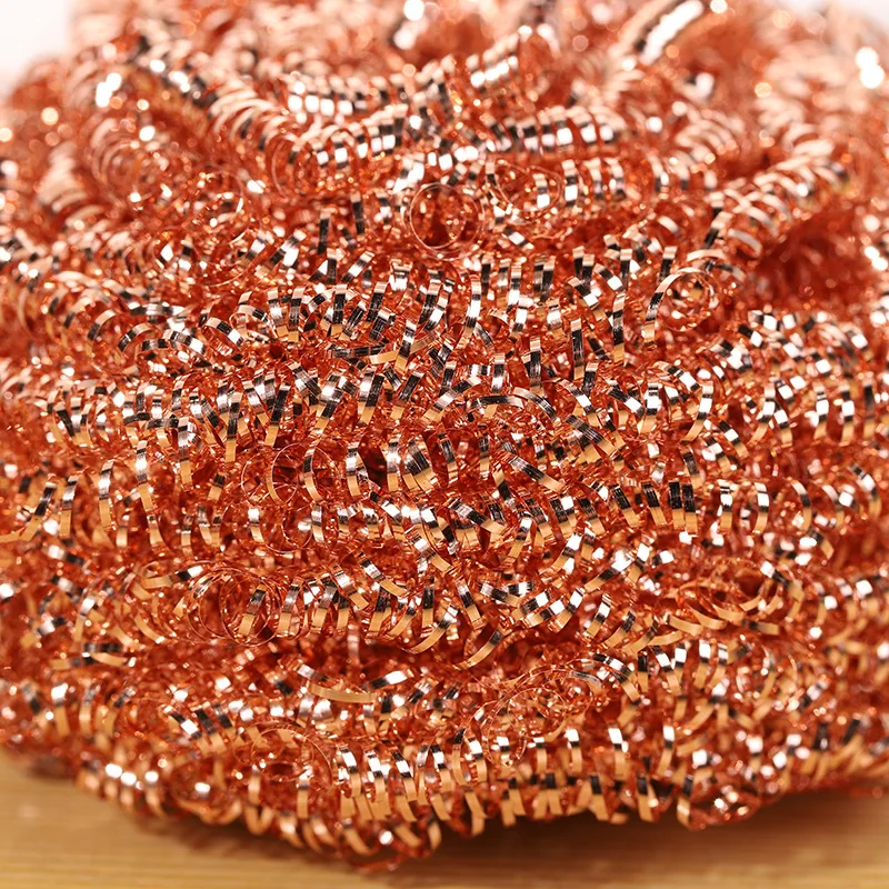 Бытовой плоский медный стальной проволочный моющий чистящий