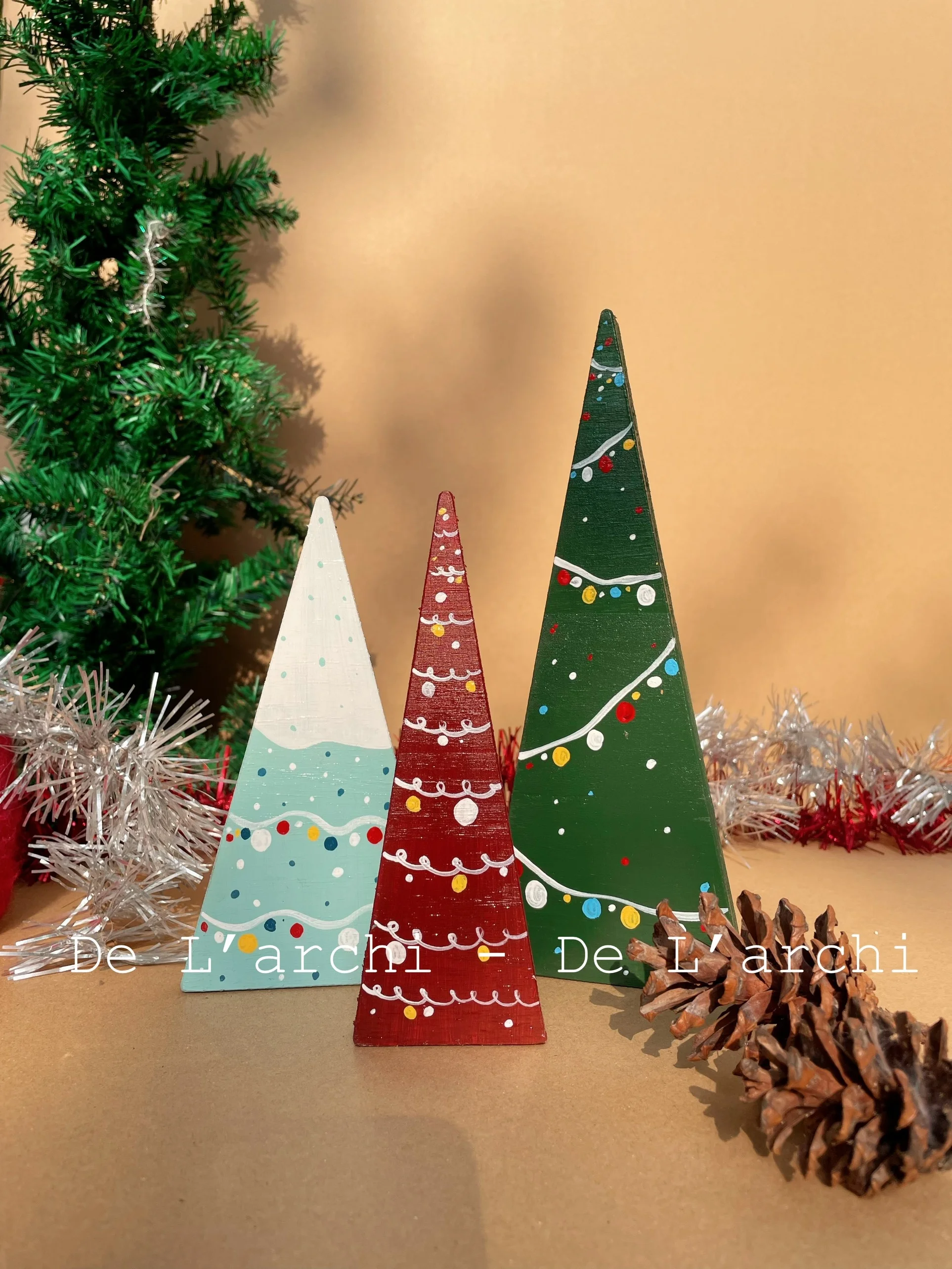 New Arrival 2023 Wooden Pendant Christmas Gifts Restaurant Creative