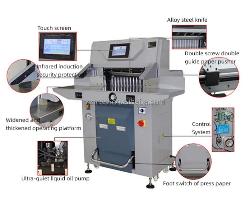 Factory Price Guillotine Wrapping Paper Cutter A3 A4 Paper Cutting Machine for Hydraulic Paper Cutter