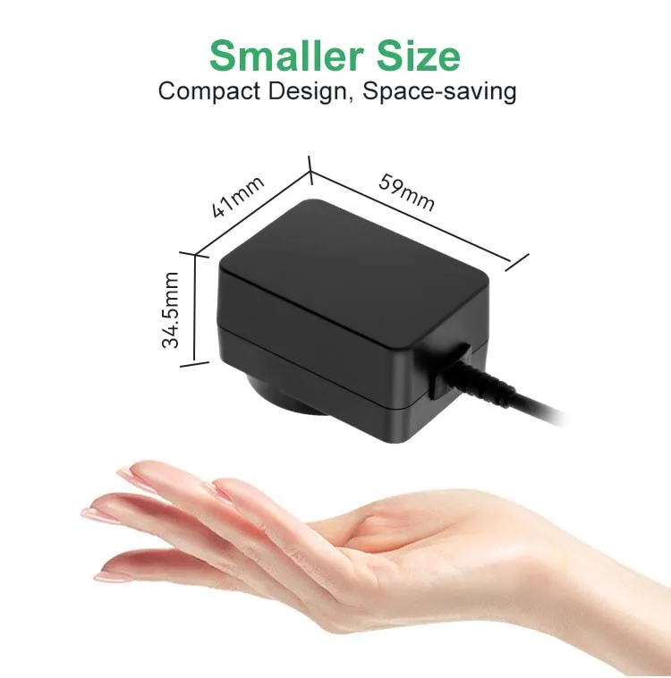 5V 4A DC Detachable Power Adapter