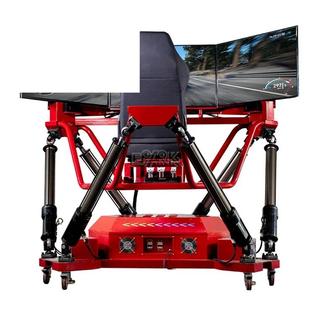 High Speed Vr Car Driving Simulator Vritual Reality Amusement Park 4d Car Racing Simulator