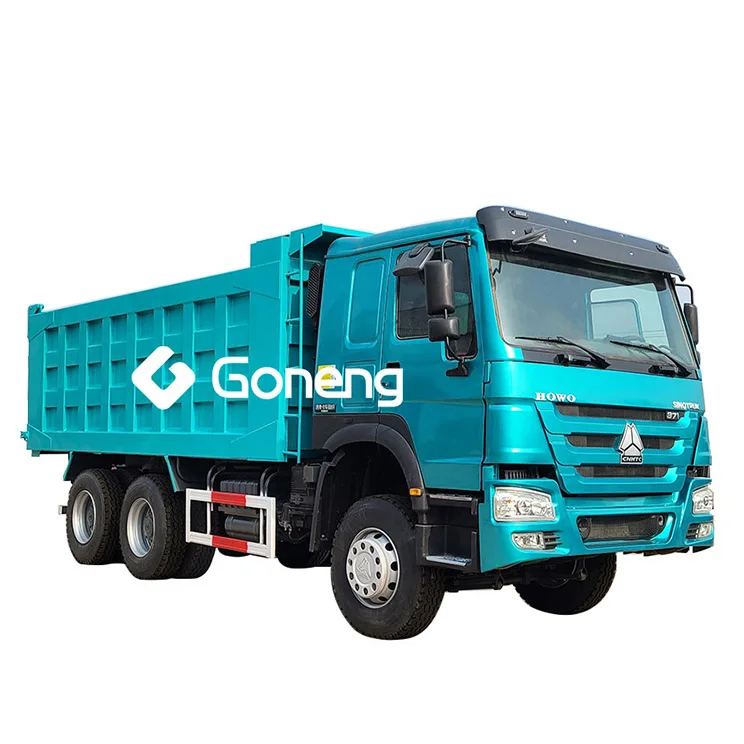 Factory Direct Sell Used Sinotruk Howo 371 20t 30t Dump Tipper Truck 6x4 Lhd Rhd Dimensions in Dubai