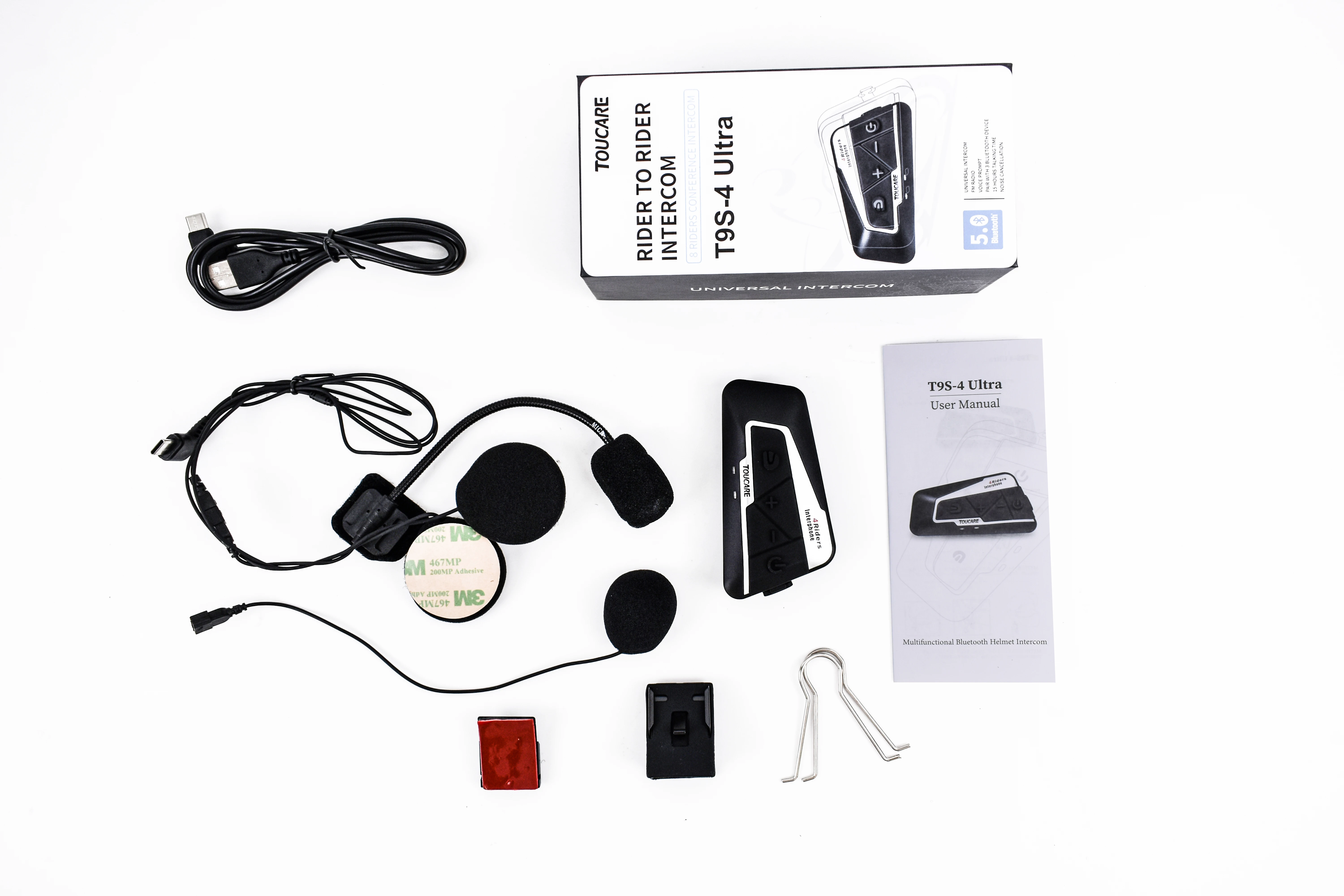 新世代オートバイヘルメットBluetoothインターホンT9S-4 ULTRAサポート 