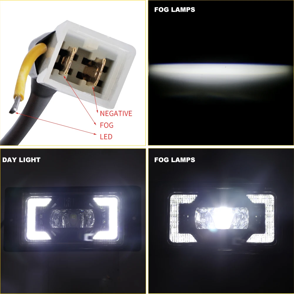 Led Fog Light 2121 2110 5 Linz Drl Front Led Rear Off Road Car Fog Light for Truck Lada Granta