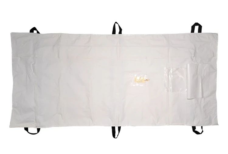 Funeral Supplies Biodegradable Peva Dead Body Bag Death Cadaver Mortuary Body Bag For Adults