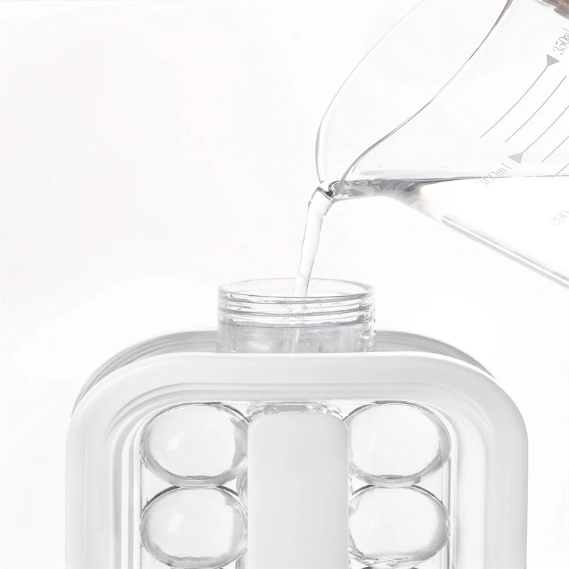 Hot Pop Up Portable Ice Ball Maker Bottle Bpa Free Ice Cube Trays Molds