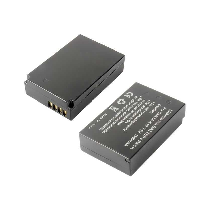 LP-E12 LP E12 LPE12 Batterie pour Appareil Photo Canon EOS M M2 M10 Rebelles SL1