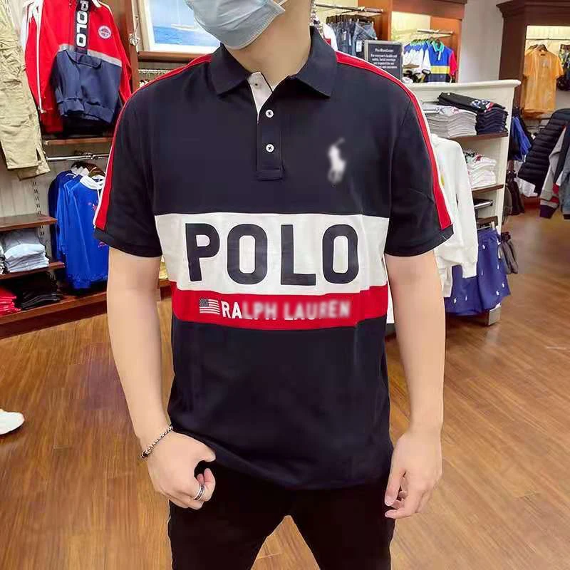 High Quality White Short Sleeve Embroidery Logo Casual Cotton European