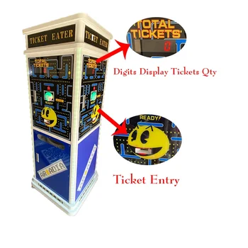 3sides Upright Multi Players Ticket Eater Lottery Cutter