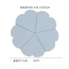 Five-petaled flower, 20cm long, blue-gray, 1 petal