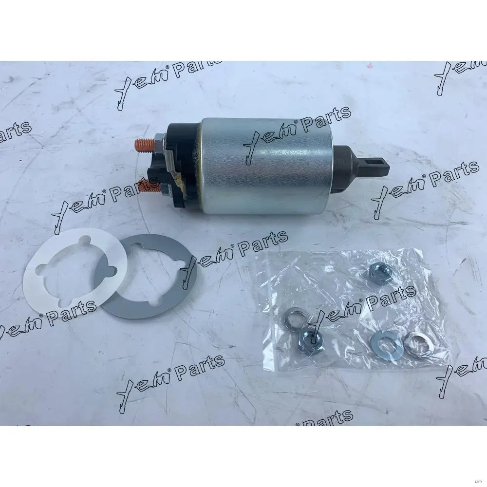Ready to Ship V3600 Starter Magnetic Switch 1C010-63020 Fit for Kubota V3600 Engine.