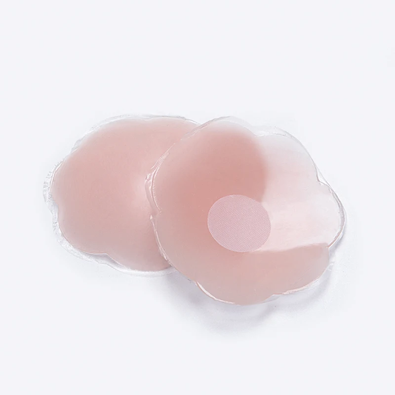 8 Paires Cache Tétons Silicone - Adhésifs Invisibles Réutilisables