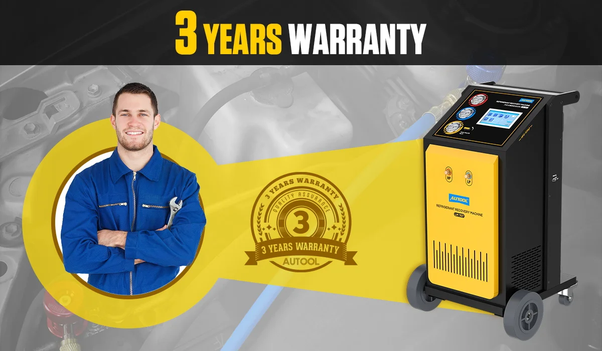 Autool Lm707 Fully Automatic Refrigerant Filling Machine Ac System