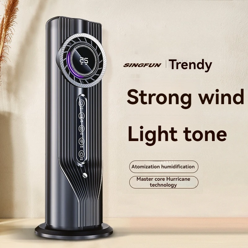 Nieuw model grensoverschrijdende USB-airconditioner met ventilator, sproeibevochtiging en waterkoelsysteem, draagbare mini-desktopkoeler._voghion.com