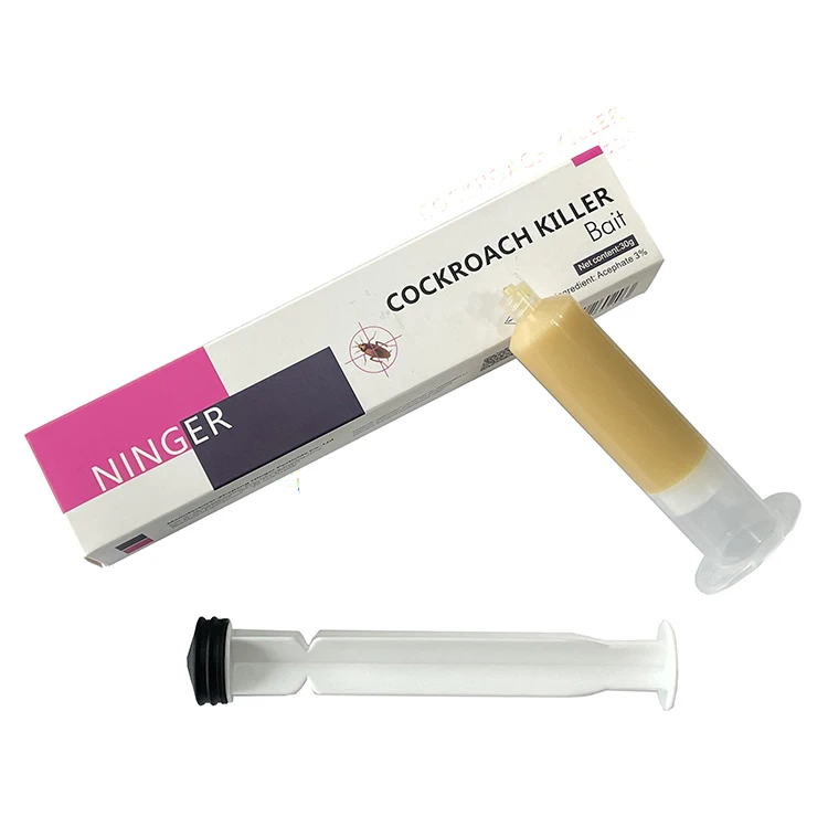 Шприц 30 г гель для тараканов приманка американских и немецкий убийца наживки с логотипом на