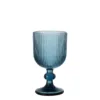 Calice di vino blu smalll