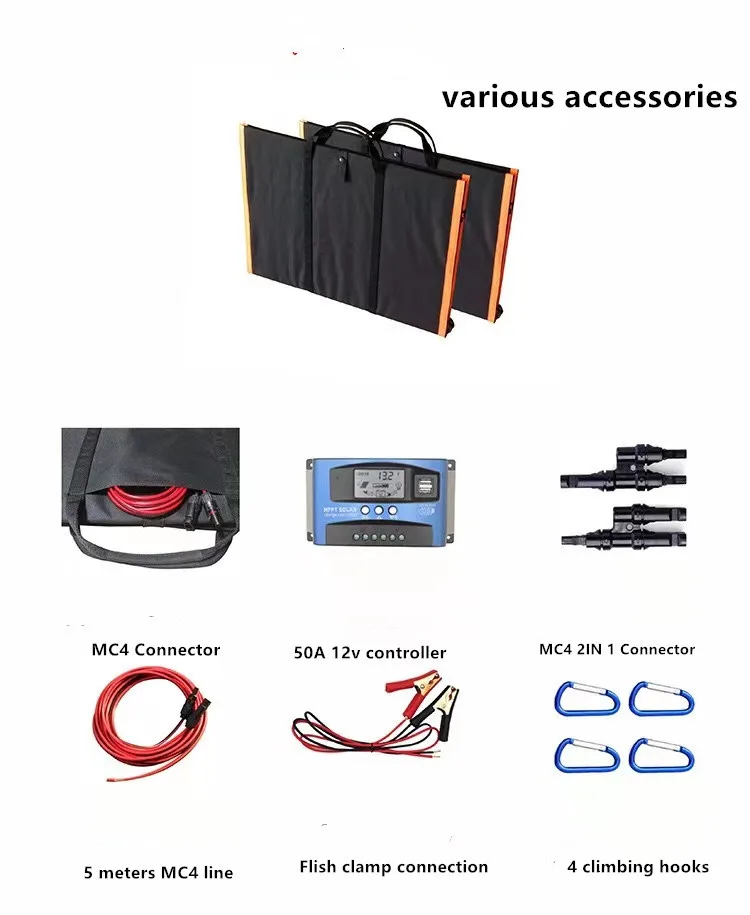 500 Вт, 20000 мА/ч, Wireless Power Bank Солнечное зарядное устройство Портативный водонепроницаемый портативные зарядные устройства высокой емкости для смартфона кремния ноутбук Ps