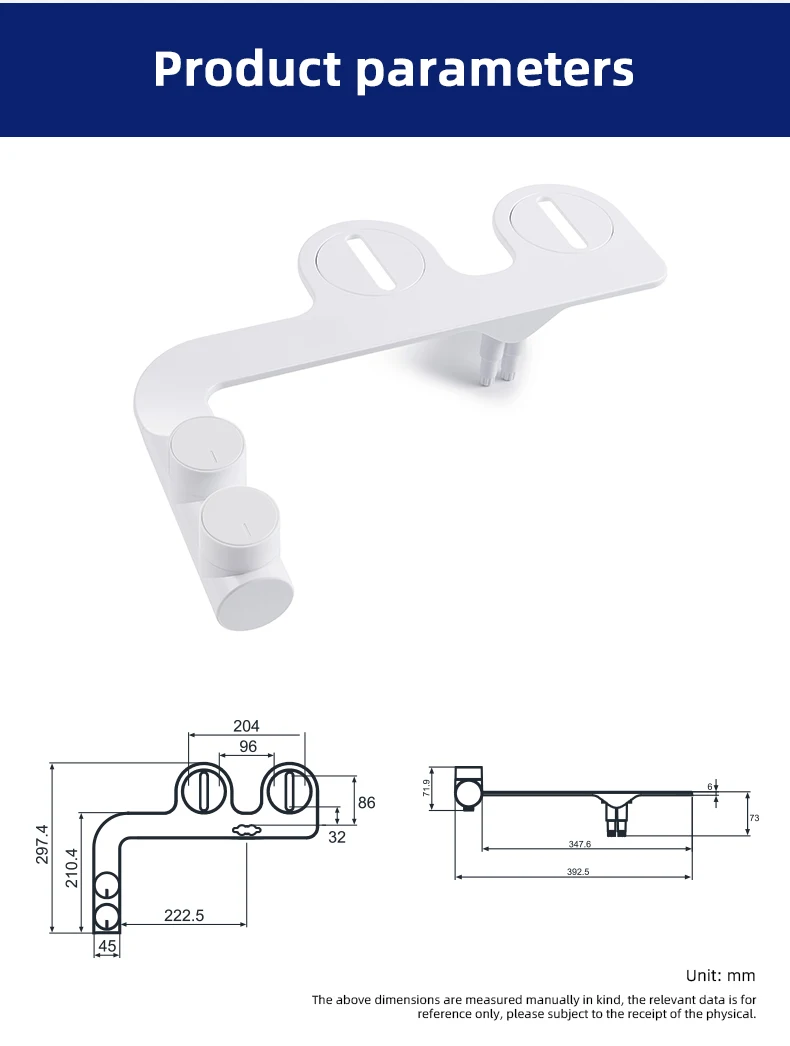 Wholesale Hot And Cold Water Non Electric Bidet Toilet Attachment, The Newest Toilet Bidet Sprayer for Toilet Seat Cover factory