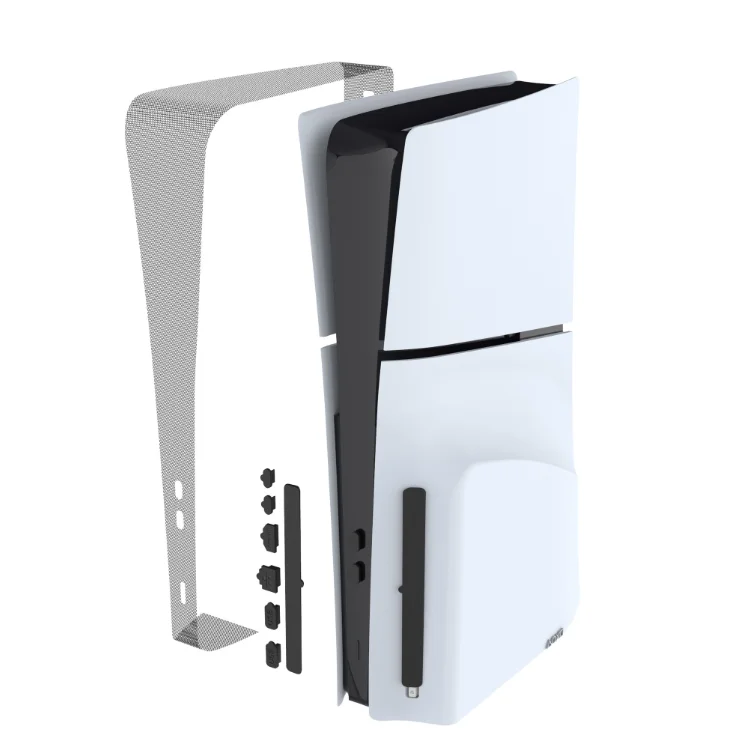 New Dust Cover Net And Dust Plugs Set For Ps5 Slim Console Dustproof