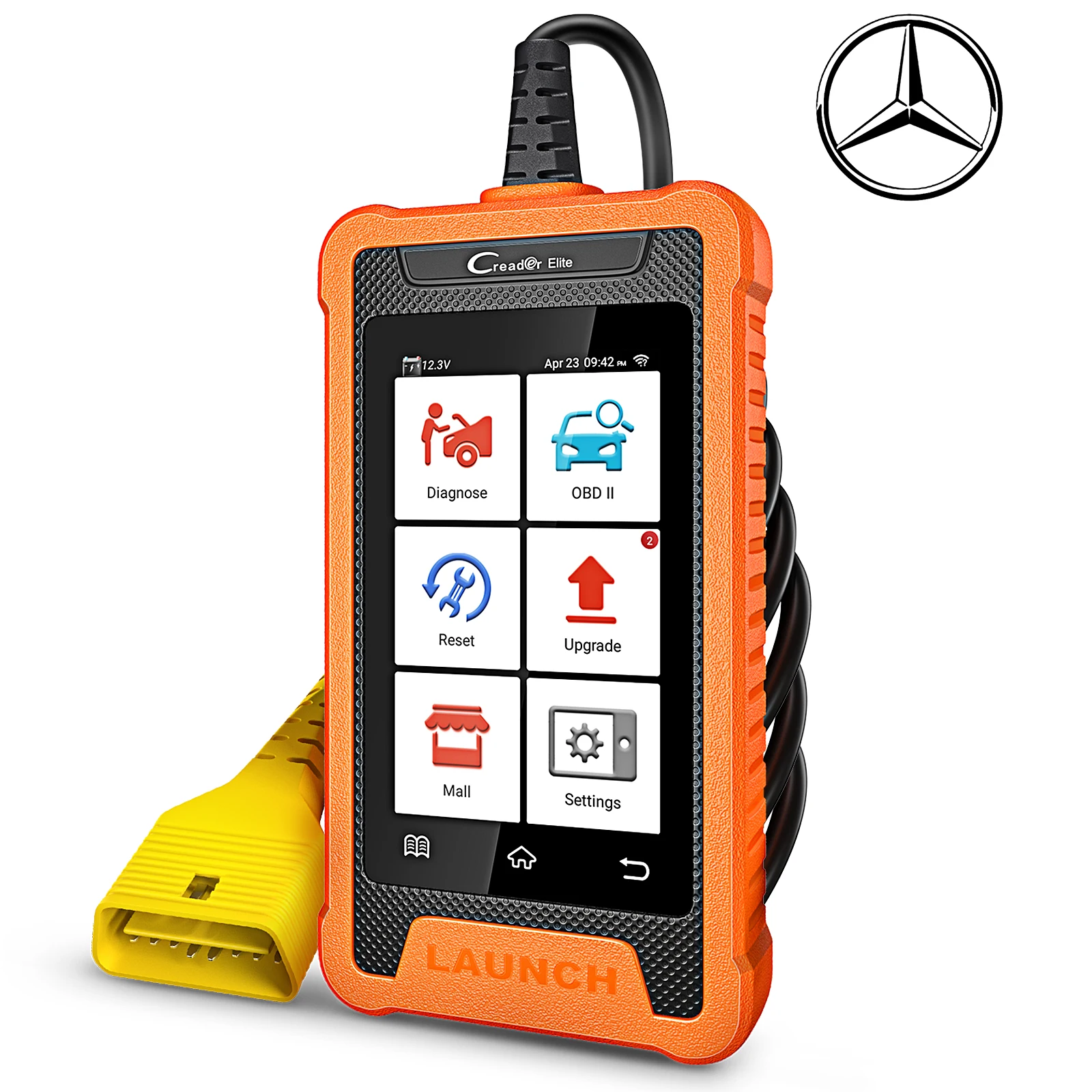 Dropship Vehicle Diagnostic Tool WiFi Elm327 Fault Code Quickly Clear I / M  Status Detection OBD; Adapter