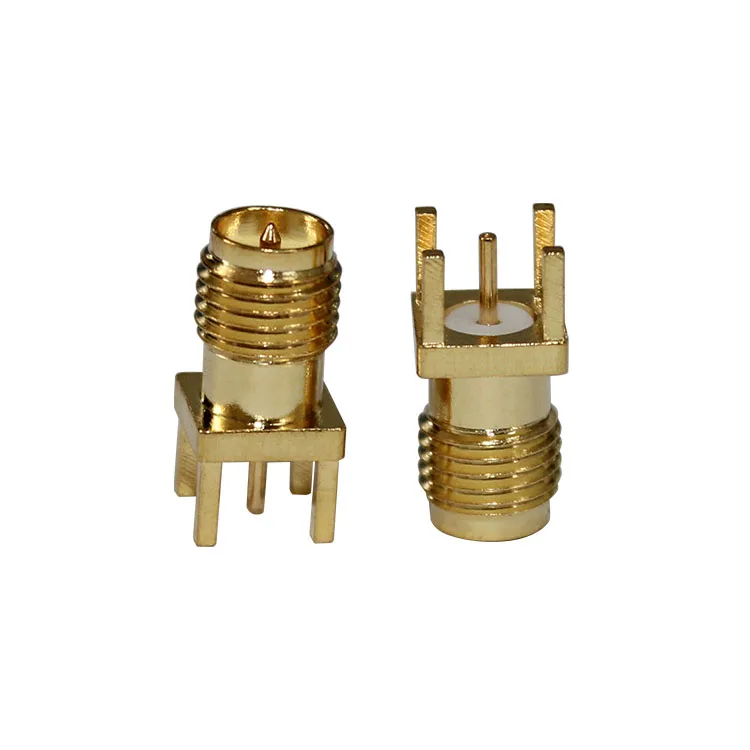 RP-SMA-KE Connector Top Quality Straight RP SMA Female Connector for PCB