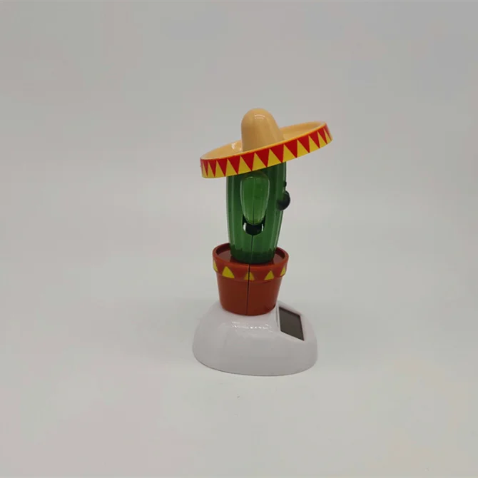 Упаковка с логотипом на заказ, танцевальные игрушки на солнечной батарее, танцевальные игрушки для автомобиля, окон, детское внутреннее украшение