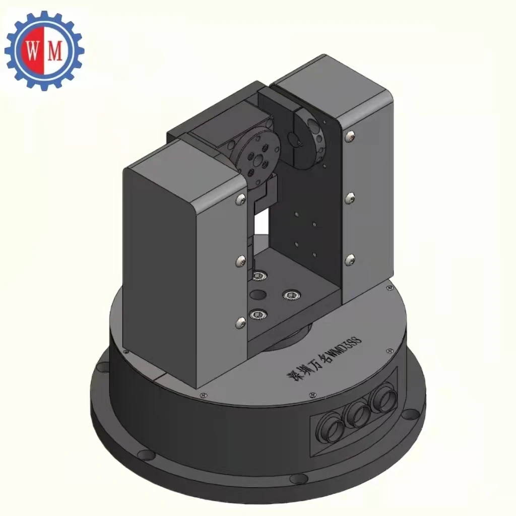 WMD3SS  Multi-axis Roll Precision Stage Miniature Motorized Rotary Stage with Yaw and Pitch Stage