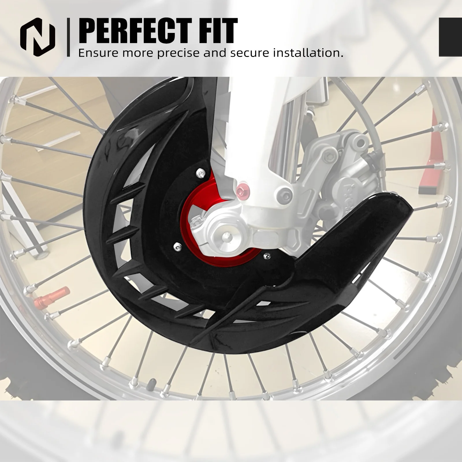 Nicecnc Front Brake Disc Guard Covers for Honda CR Series