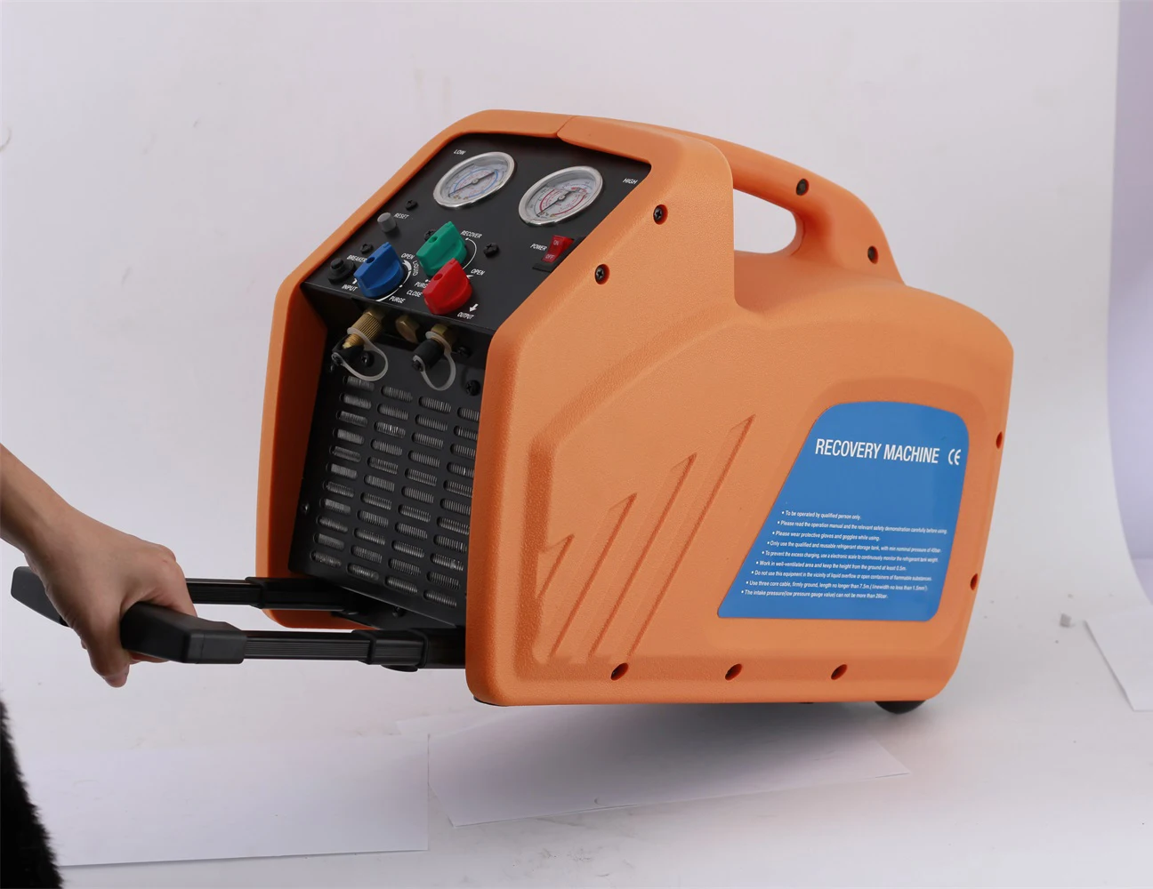 Cheap Price Hot Sale A/c Refrigerant Recovery & Charging Machine ,Auto Ac 220V R134A Refrigerant Recycling Recovery Machine