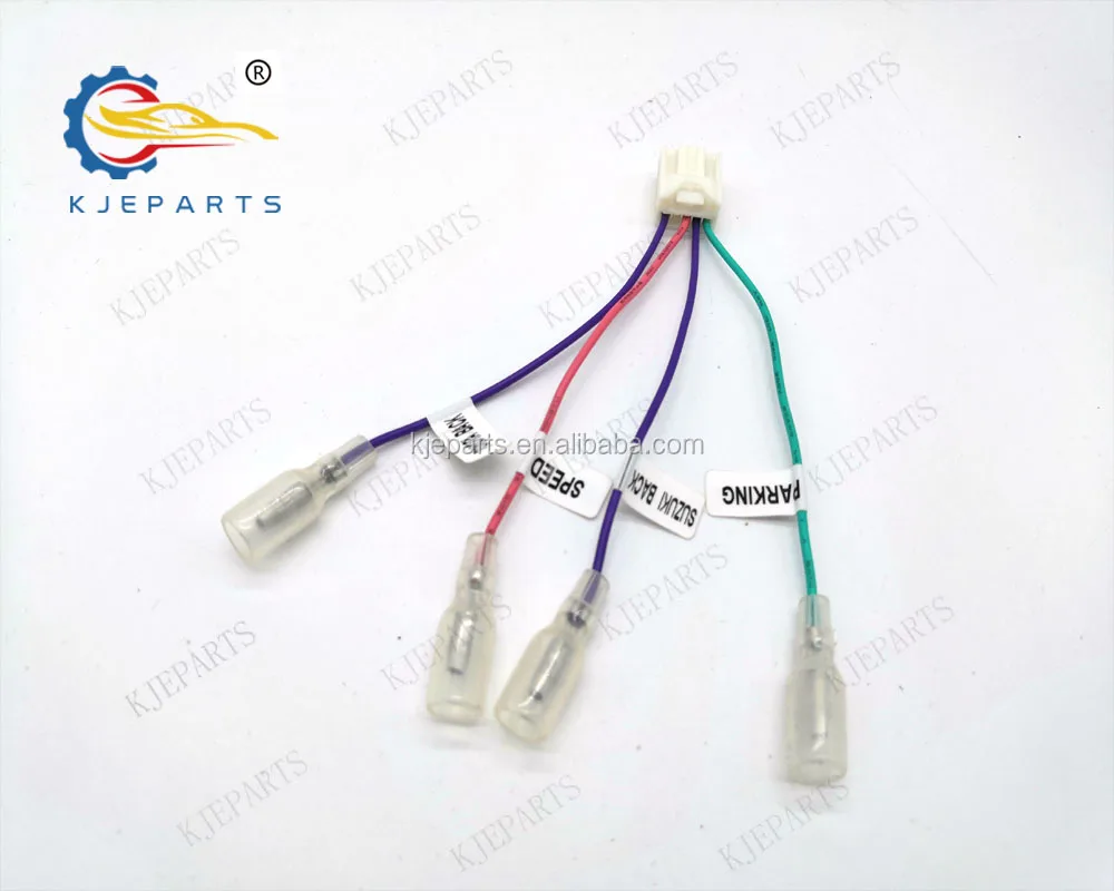 Automotive 5pin Female Connector Bullet Terminals Wiring Harness For