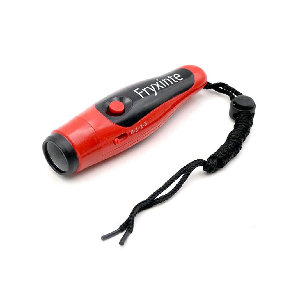 Sifflet électrique pour enseignant | 3 niveaux de tonalité et de volume | 3,5 x 15,5 cm - Sifflet d'arbitre portable avec cordon pour le sport, le coaching de chien, la survie