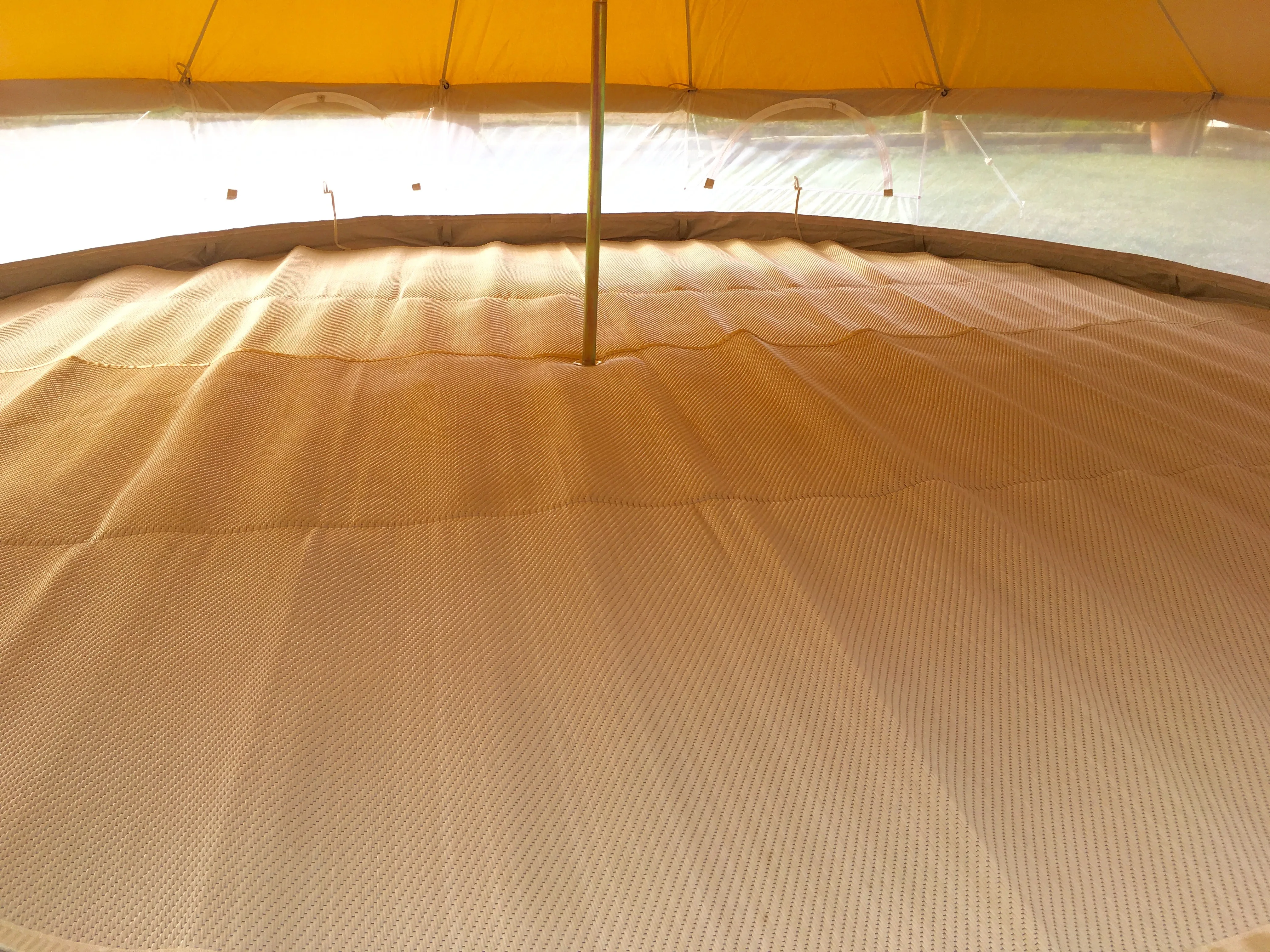 BELL TENT FLOORING MATTING - 3M, 4M, 5M, 6M Glamping Camping Outdoor Carpet