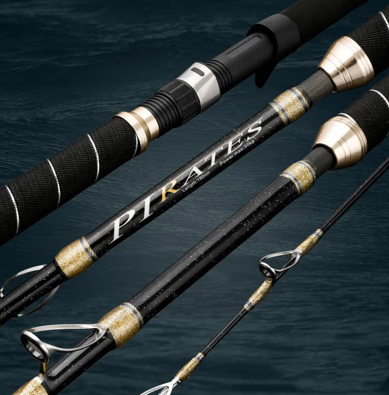 激安セール 1.65m 1.8m 1.95m 2.1m ソリッドカーボン製釣り竿 スロー